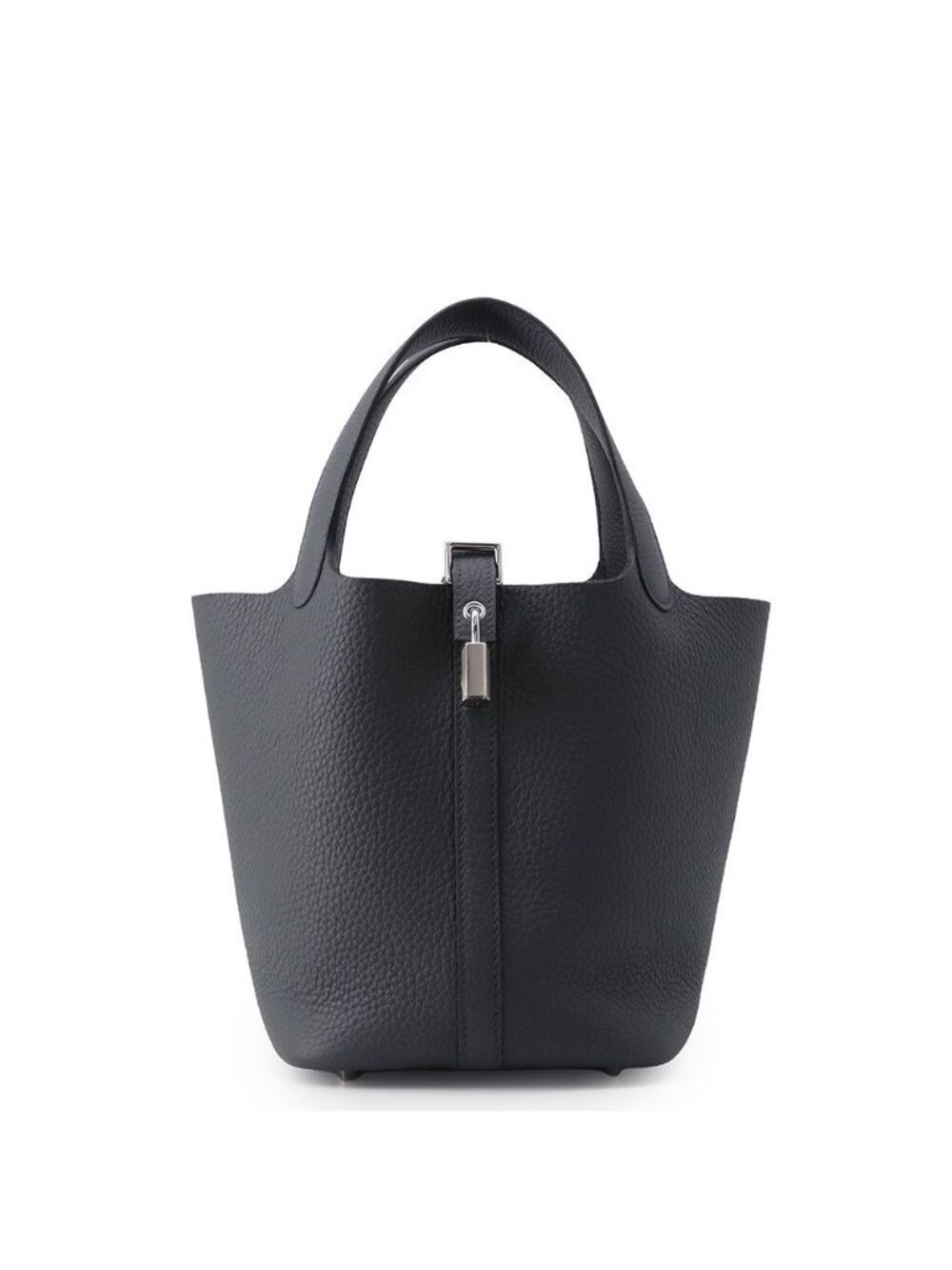 Hermes Handbag Picotin Lock PM Grimisty Silver Taurillon Clemence